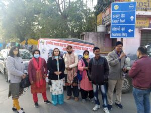 प्रयागराज न्यूज़ :भारत निर्वाचन आयोग के स्वीप कार्यक्रम के तहत मतदाता जागरूकता कार्यक्रम का आयोजन
