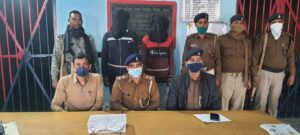 Bihar news अपराध को अंजाम देने एकत्र दो अपराधी पिस्टल व गोली के साथ गिरफ्तार