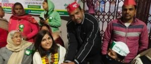 Meerut News: The alliance organized an election meeting.