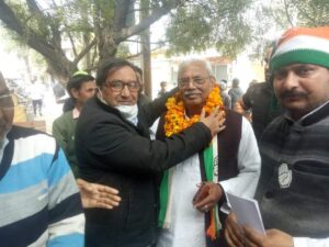 मेरठ न्यूज: कांग्रेस ने जोश के साथ किया सिवालखास में जनसंपर्क।