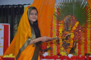 etawah-news-celebration-of-basant-panchami-with-pomp-at-chau-sughar-singh-nursing-college
