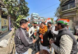 Meerut News: Congress candidate launched public relations campaign.