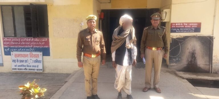 Etawah News: Rajasthan's prize crook arrested
