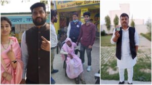 Etawah News: Polling process in 199 assembly constituency ends peacefully