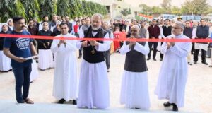 Etawah News: Lace-cutting inauguration of laboratories at St. Peters Senior Secondary School