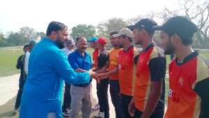 Bihar news खेल के मैदान के माध्यम से कायम रहता है भाईचारा व बढ़ता है सामाजिक सौहार्द