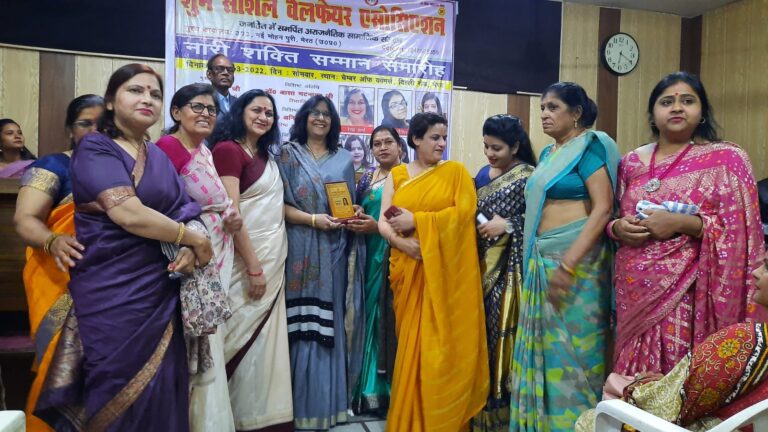 Meerut News: Women got respect by Shubh Social Welfare Association.