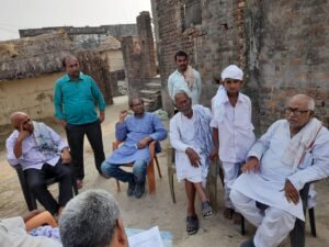 Bihar news 3 अप्रैल को बलथर थाना हत्या काण्ड के खिलाफ आर्यानगर में शान्ति मार्च
