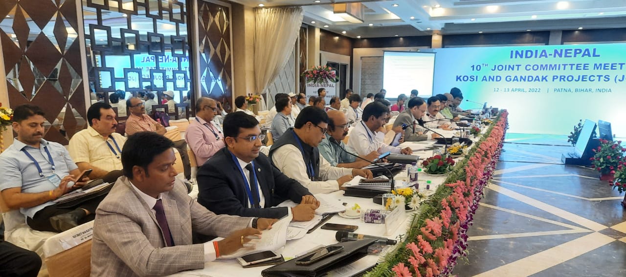 Bihar news 10th meeting of India-Nepal Joint Committee on Kosi and Gandak projects begins in Patna