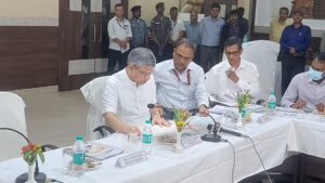 माननीय रेल, संचार, सूचना एवं प्रौद्योगिकी मंत्री का खजुराहो दौरा
