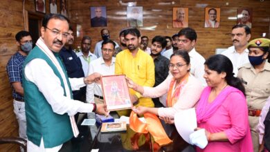 Meerut News: Rashtriya Gau Sewa Sangh made a courtesy call on the Deputy Chief Minister.