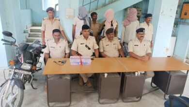 Bihar news तीन अपराधी आग्नेयास्त्र के साथ गिरफ्तार
