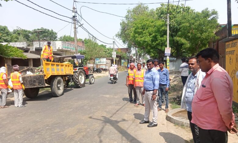Ambedkar Nagar News:-शासन का फरमान मिलते ही सक्रिय हुआ नगर पंचायत कार्यालय जहांगीरगंज