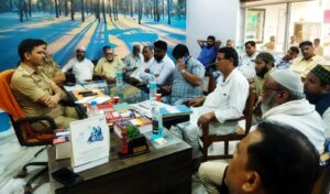 आगरा आगामी मुहर्रम को लेकर शुक्रवार को करवला कमेटी के पदाधिकारियों की बैठक