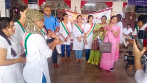 आजादी का अमृत महोत्सव के अंतर्गत नुक्कड़ नाटक कार्यक्रम का आयोजन