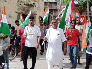 Bihar news तिरंगा रैली से पटा रहा पूरा नगर 