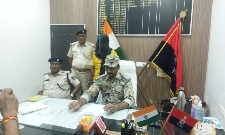 Bihar news कई अपरधो का वांछित नक्सली गिरफ्तार