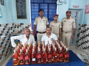 Bihar news डाइन सप्तक्रांति सुपर फास्ट एक्सप्रेस से कीमती विदेशी शराब रेल एएलटीएफ ने किया बरामद