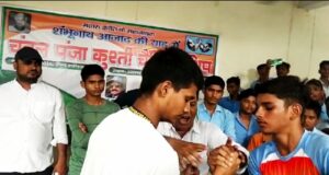 बाह में पंजा कुश्ती प्रतियोगिता सम्पन्न भिंड के खिलाड़ियों का जलवा ,आगरा भी कम नहीं  फोटो