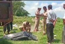 Etawah News: Sensation in the area after the body of an unknown girl was found