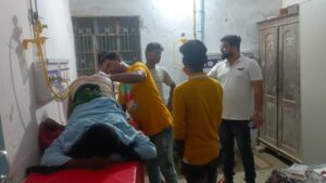 Bihar news मगरमच्छ के हमले में किसान घायल