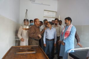 Prayagraj News :आयुष मंत्री ने प्रयागराज में होम्योपैथी मेडिकल कालेज का किया निरीक्षण