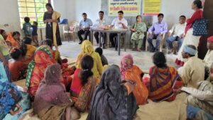 Bihar news परवरिश योजना से लाभुकों को आच्छादित करने के लिए लगाया गया कैम्प