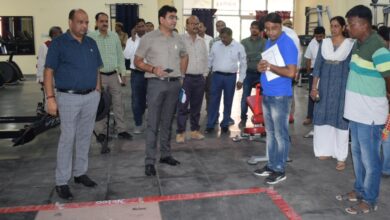 Prayagraj News: जिलाधिकारी ने म्योहाल क्रीड़ा संकुल पहुंचकर चल रही तैयारियों का किया स्थलीय निरीक्षण, दिए आवश्यक दिशाा-निर्देश