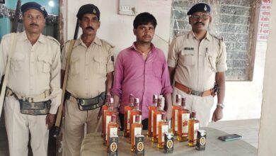 Bihar news दुकान किराना का और बिक्री विदेशी शराब का