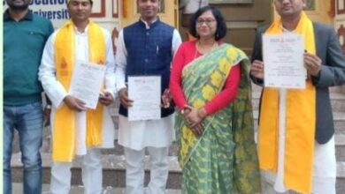 अम्बेडकर नगर न्यूज : काशी हिंदू विश्वविद्यालय वाराणसी से डॉक्टर की उपाधि किया प्राप्त रियाजुद्दीन अंसारी