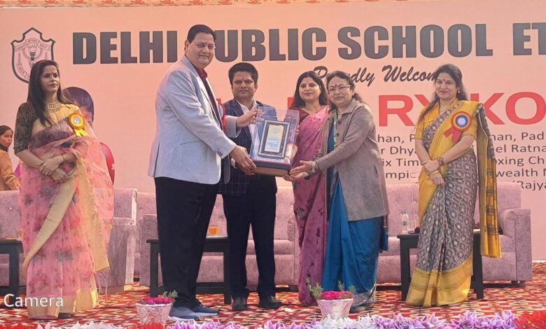 Etawah News: Grand inauguration of annual sports meet in DPS