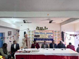 Prayaagraj News: आधारशिला वृद्धाश्रम में सिविल डिफेंस द्वारा नूतन वर्ष के अवसर पर समवासी जनों के स्वागत पर कार्यक्रम आयोजित