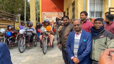 Bihar News : 28 दिव्यांगजनों को सम्बल योजना के तहत निःशुल्क उपलब्ध करायी गयी बैट्री चालित ट्राई साईकिल