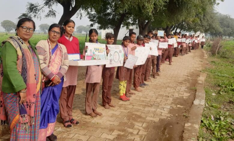 Agra News: स्कूली विद्यार्थियों ने मनायी सुभाष चन्द्र बोस की जयंती