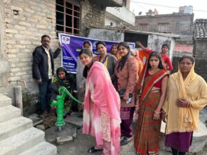 Bihar News इनरव्हील क्लब बेतिया के द्वारा धुमनगर बेतिया में लगाया गया चापाकल- नीता श्री