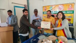 Prayagraj News :मशरूम उत्पादन के तीन दिवसीय प्रशिक्षण कार्यक्रम का खुशरू बाग़ में समापन