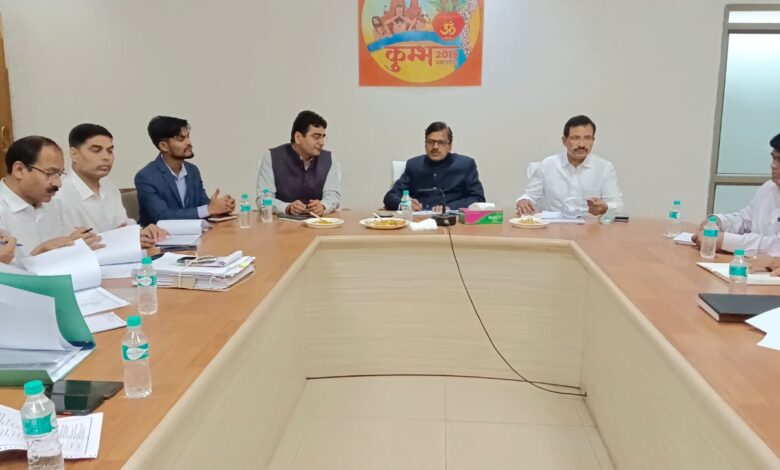 Prayagraj News :प्रमुख सचिव नमामि गंगे एवं ग्रामीण जलापूर्ति विभाग ने की कार्यों की समीक्षा