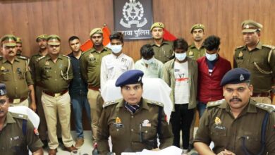 Etawah News: Police busted interstate vehicle thief gang, arrested four including 6 bikes