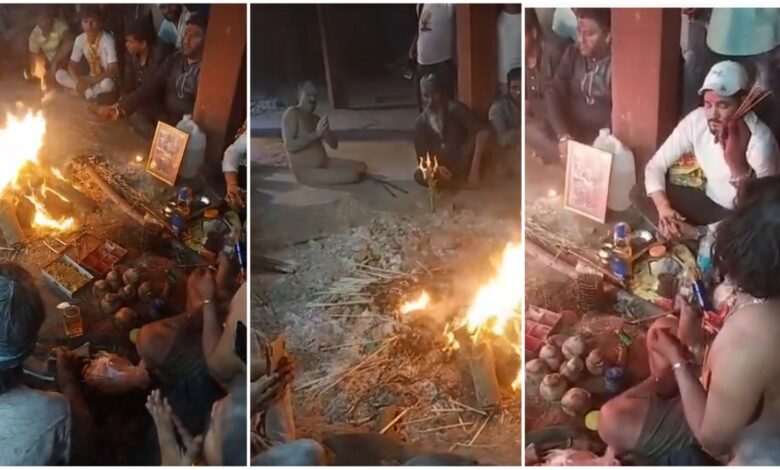 Etawah News: 'एक कदम संस्कृति की और आयोजन के तहत काल भैरव शमशान यात्रा निकाली