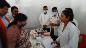 Etawah News: सामाजिक न्याय सप्ताह अभियान के अंतर्गत स्वास्थ्य शिविर आयोजित