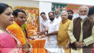 Agra News : बलदेव धर्मशाला, बल्केश्वर में वार्ड 91 से भाजपा प्रत्याशी व प्रमुख समाजसेवी मुरारी लाल गोयल पेंट ने किया चुनाव कार्यालय शुरू