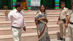 Bihar News 2,476 feet long boundary wall and grand gate of the historic Kalidham temple will be renovated with 90 lakhs: Garima Sikariya