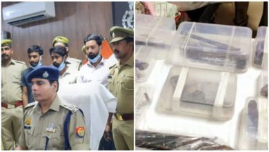 Etawah News: Police got big success before civic elections, illegal arms factory revealed