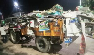 Ambedkarnagar News: Hoardings, banners and posters were removed with immediate effect as soon as the model code of conduct came into effect.