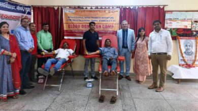Etawah News: Blood donation camp organized on the foundation day of PNB