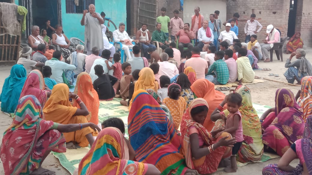 Bihar News: Male MLA Virendra Prasad Gupta continues goodwill against communal frenzy and violence solidarity campaign