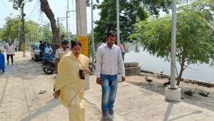Bihar News : सागर पोखरा पश्चिमी आंट की सीढ़ी घाट व पूर्वी आंट की पीसीसी सड़क व नाला निर्माण पर खर्च होंगे 29.69 लाख:गरिमा
