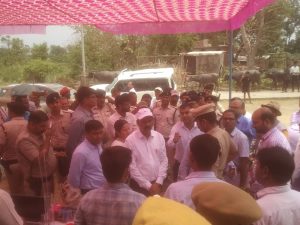 Bihar News जिला प्रशासन द्वारा राज्यपाल की आगवानी हेतु तैयारी का आगाज