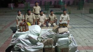 Bihar News भारी मात्रा में विदेशी शराब बरामद 