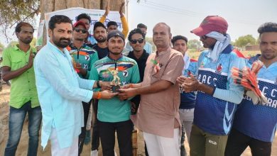 Etawah News: Benipura team won in quarter final of Panchnad Cricket Championship